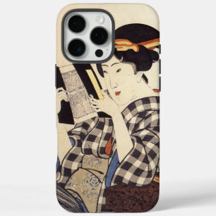 Utagawa Kuniyoshi Painting Japanese Woman Reading iPhone 16 Pro Max Case