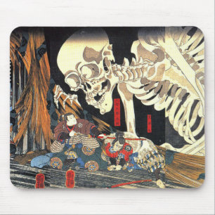 Utagawa Kuniyoshi Takiyasha The Witch And Skeleton Mouse Mat