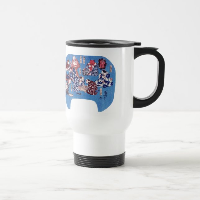 Utagawa Kuniyoshi Travel Mug (Right)