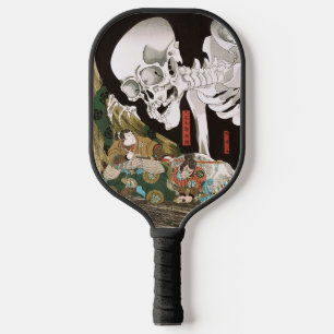 Utagawa Kuniyoshi Warrior vs. Ghost,Japanese Art Pickleball Paddle