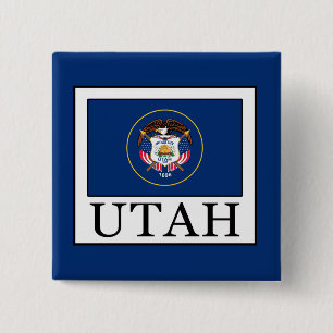 Utah 15 Cm Square Badge