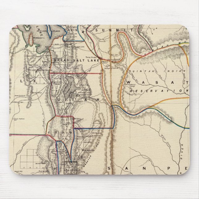 Utah 2 mouse mat (Front)