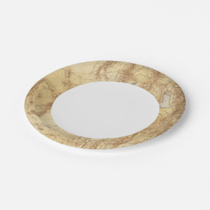 Utah 2 paper plate