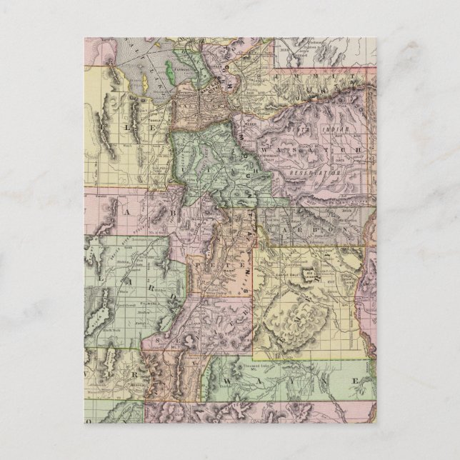 Utah 3 postcard (Front)