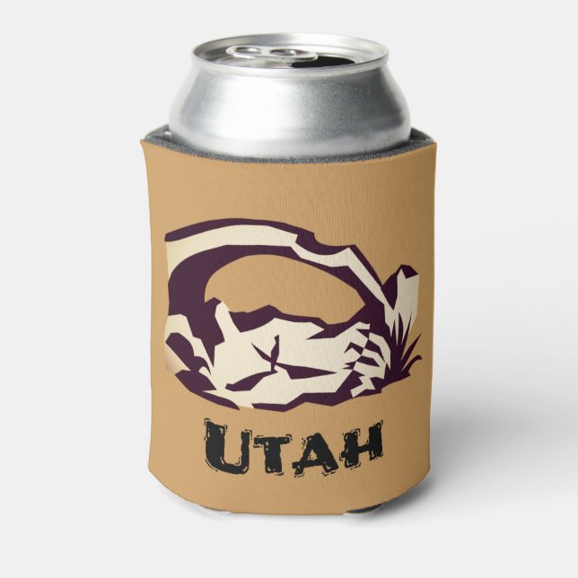 Utah Arches Can Cooler (Can Back)