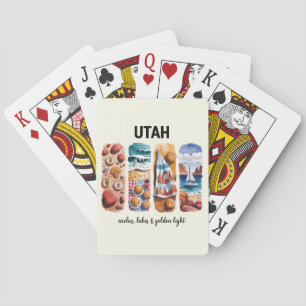Utah – Arches, Lakes & Golden Light Playing Cards
