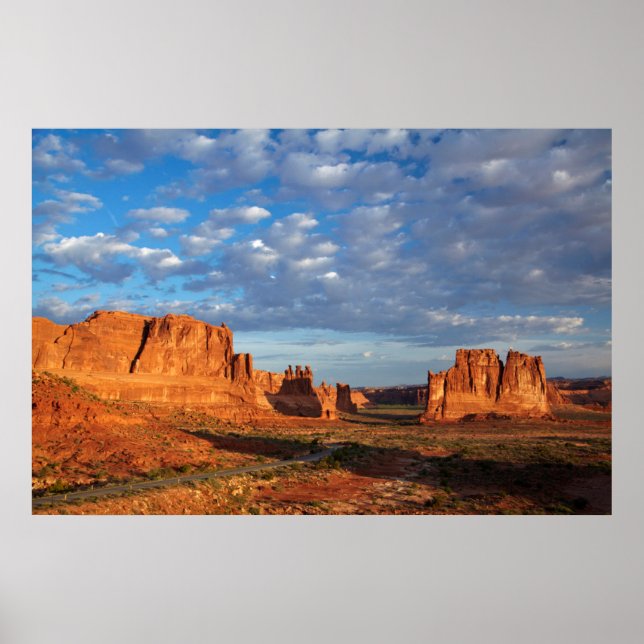 Utah, Arches National Park, rock formations 2 Poster (Front)