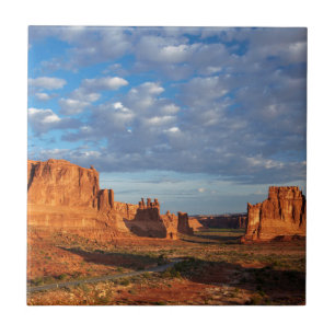 Utah, Arches National Park, rock formations 2 Tile