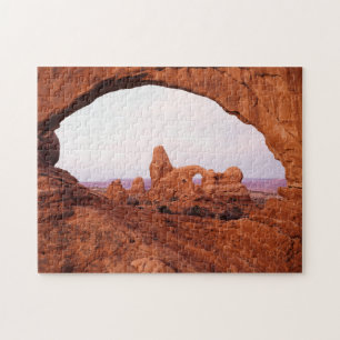 Utah, Arches National Park, Turret Arch 1 Jigsaw Puzzle