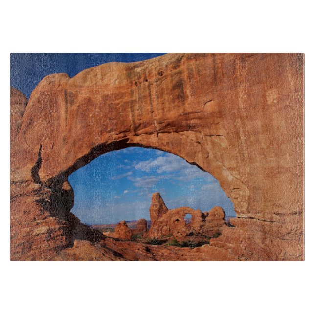 Utah, Arches National Park, Turret Arch 3 Cutting Board (Front)