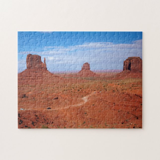 Utah. Arizona Border, Navajo Nation, Monument Jigsaw Puzzle (Horizontal)