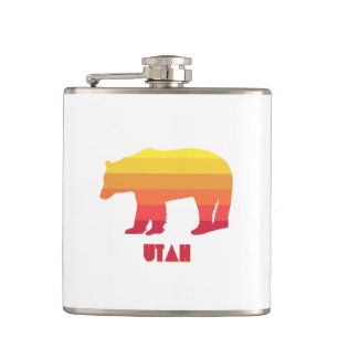 Utah Bear Hip Flask