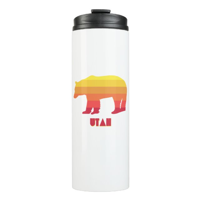 Utah Bear Thermal Tumbler (Front)