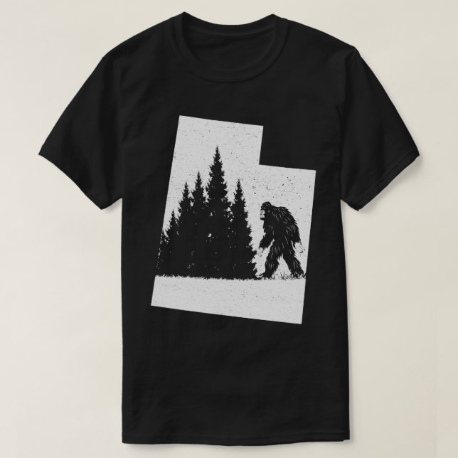 Utah Bigfoot T-Shirt (Design Front)