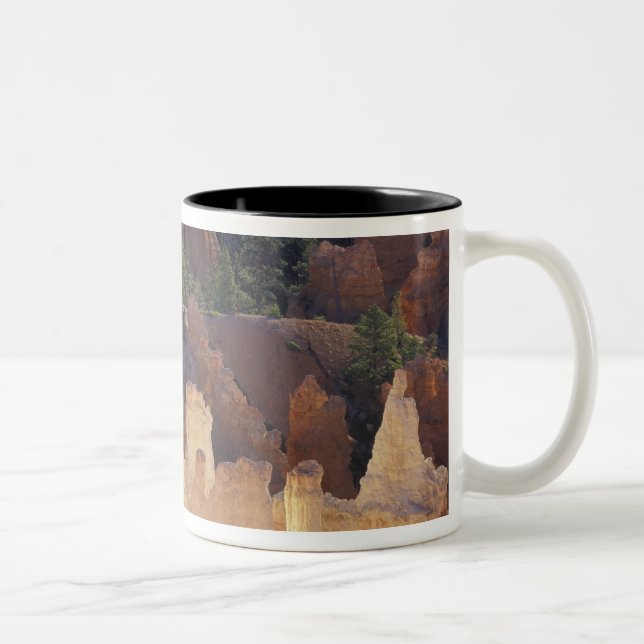 Utah, Bryce Canyon National Park. Hoodoos, Two-Tone Coffee Mug (Right)