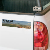 Utah Bumper Sticker (On Truck)