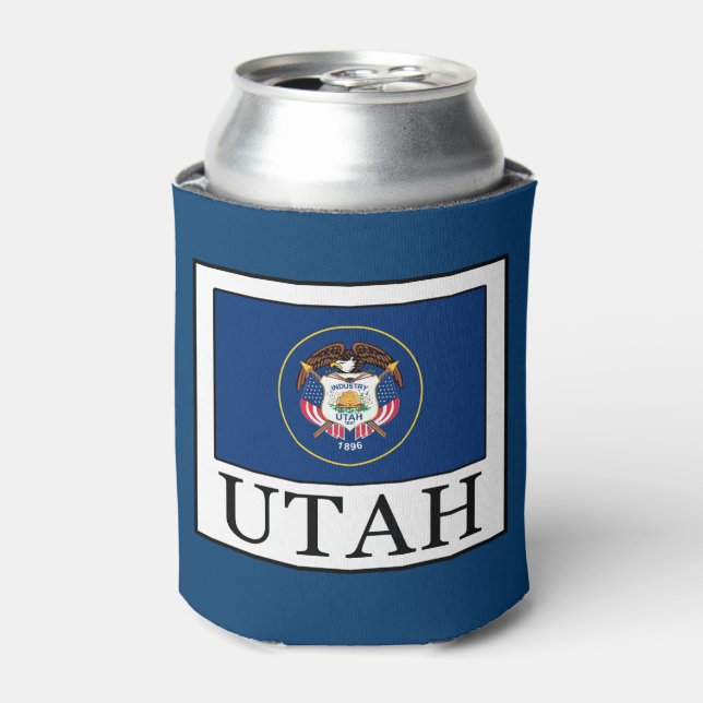 Utah Can Cooler (Can Front)