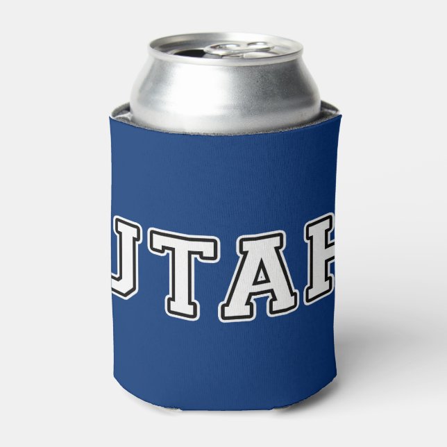 Utah Can Cooler (Can Front)