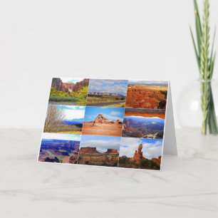 Utah Collage Card