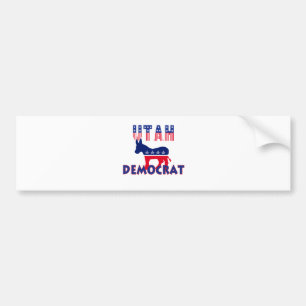 Utah Democrat Bumper Sticker
