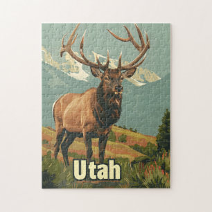 Utah Elk Jigsaw Puzzle