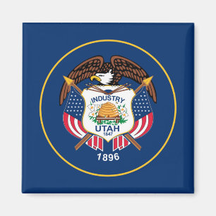 Utah flag magnet