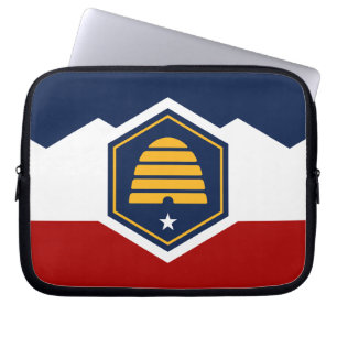 Utah Flag on Laptop Sleeve