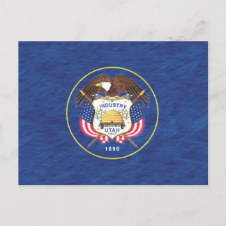 UTAH FLAG POSTCARD