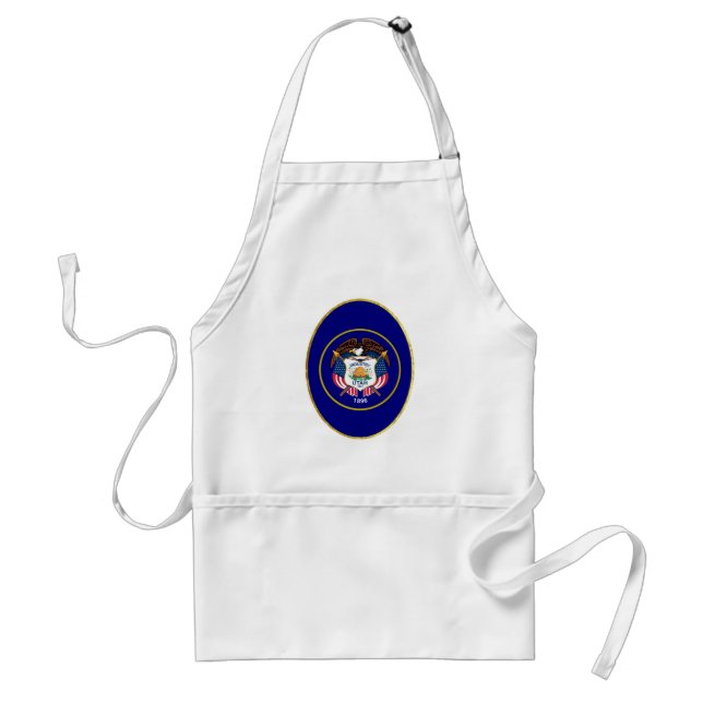 Utah flag standard apron (Front)