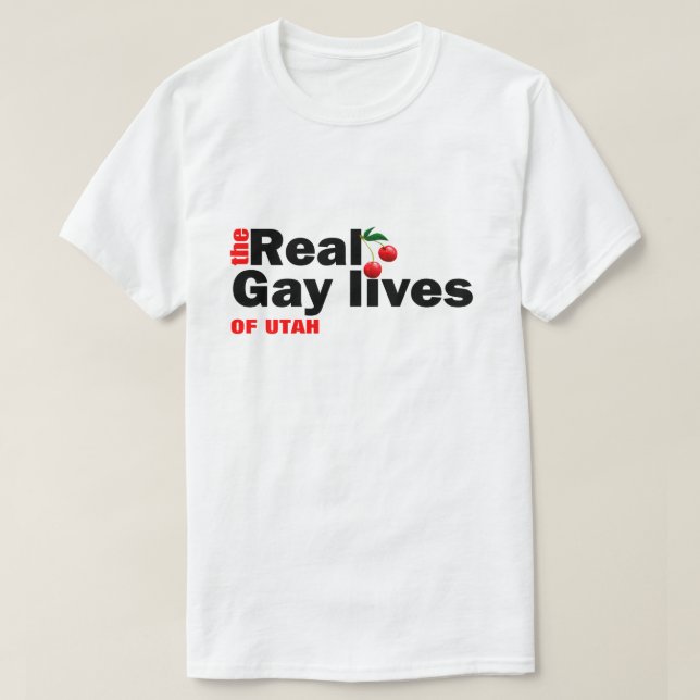 Utah Gay Pride T-Shirt (Design Front)