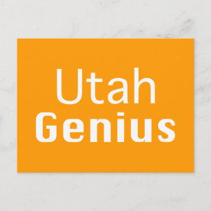 Utah Genius Gifts Postcard