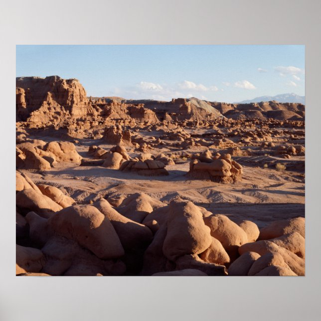 Utah, Goblin Valley State Park, Sandstone Poster (Front)
