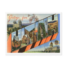 Utah Greetings From US States