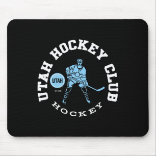 Utah Hockey Club Edge Black Officially Licensed  Mouse Mat