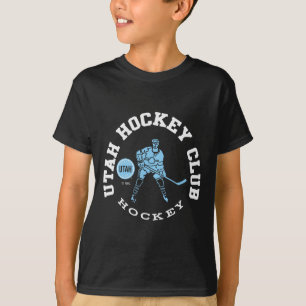 Utah Hockey Club Edge Black Officially Licensed T-Shirt