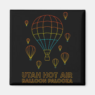 Utah Hot Air Balloon Palooza Apparel  Magnet