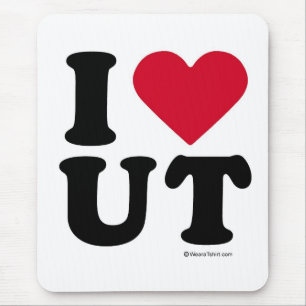 UTAH - "I LOVE UT" "I LOVE UTAH" MOUSE MAT