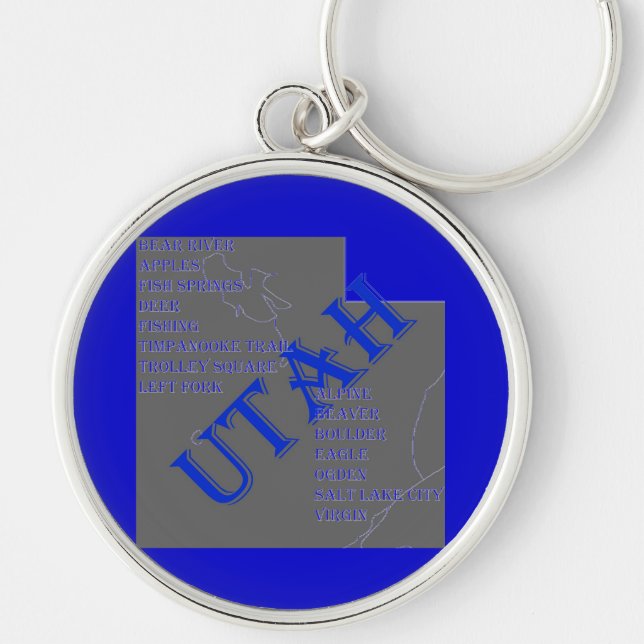 UTAH KEY RING (Front)