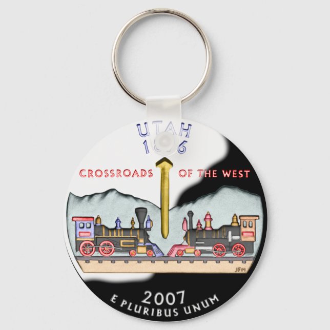 Utah Keychain (Front)
