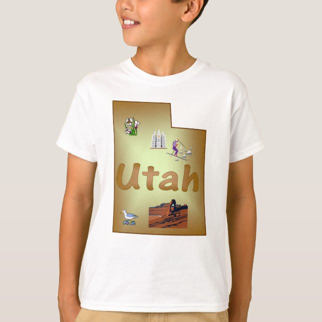 Utah Kids T-Shirt (Front)