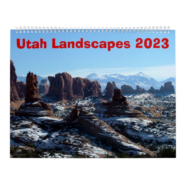 Utah Landscapes Calendar 2023 (Cover)