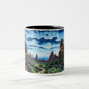 Utah Look Two-Tone Coffee Mug
