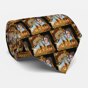 Utah mens tie