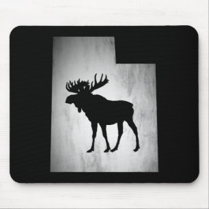Utah Moose Hunting Mouse Mat