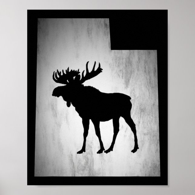 Utah Moose Hunting  Poster (Front)