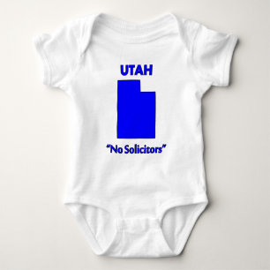 Utah - No Solicitors Baby Bodysuit