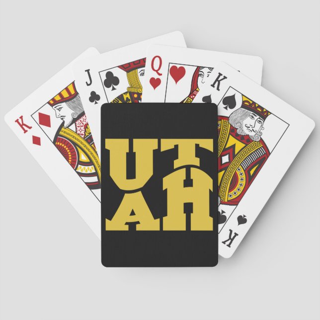 Utah Playing Cards (Back)
