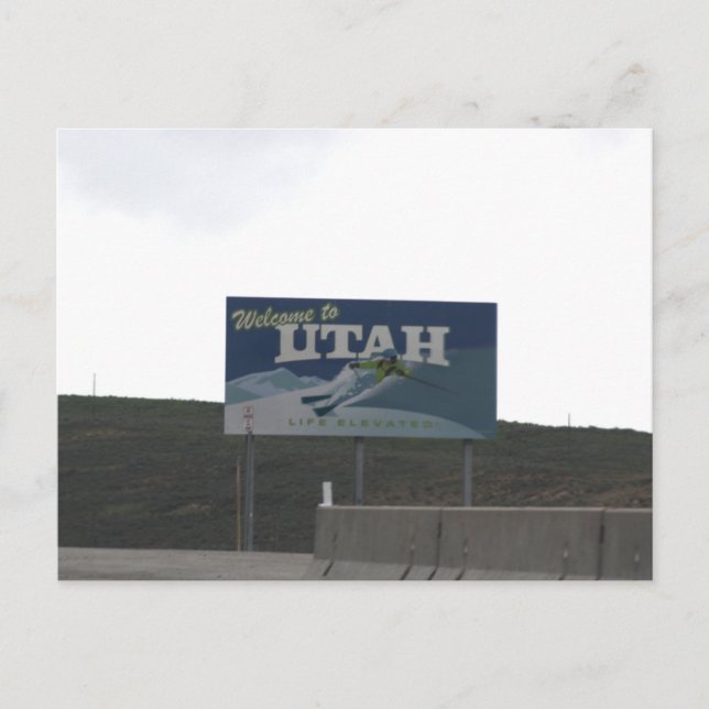 Utah Post Card (Front)