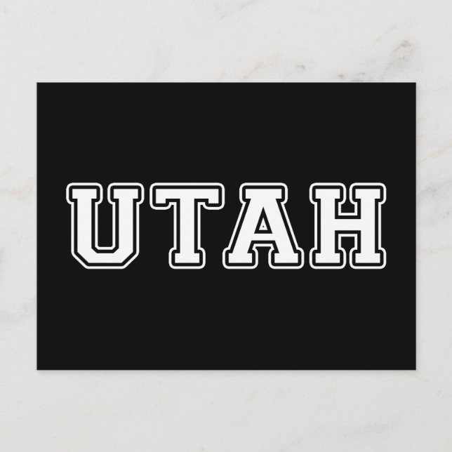 Utah Postcard (Front)