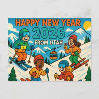 UTAH Postcard